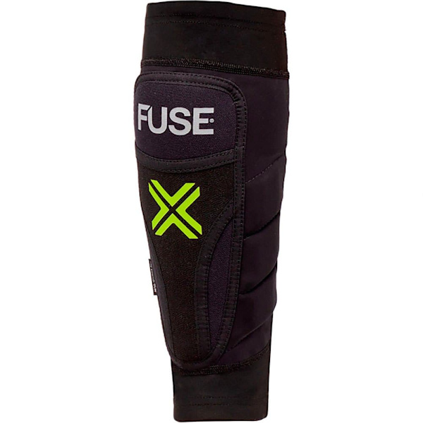 Fuse Protection Omega Skinnebensbeskytter Sort 2XL