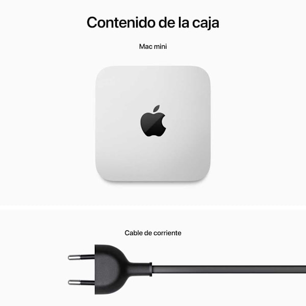 Apple Desktop Pc Mac Mini M2/8gb/256gb Ssd Søvfarvet