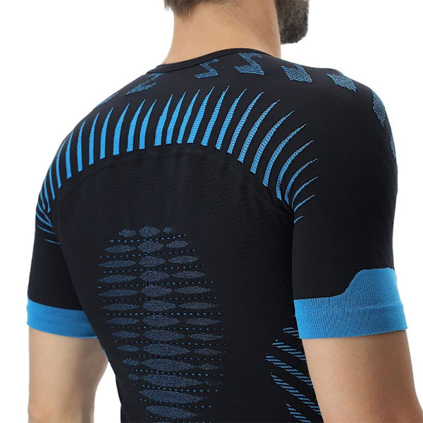 Uyn Kortærmet T-shirt Running Ultra1 Sort XL Mand