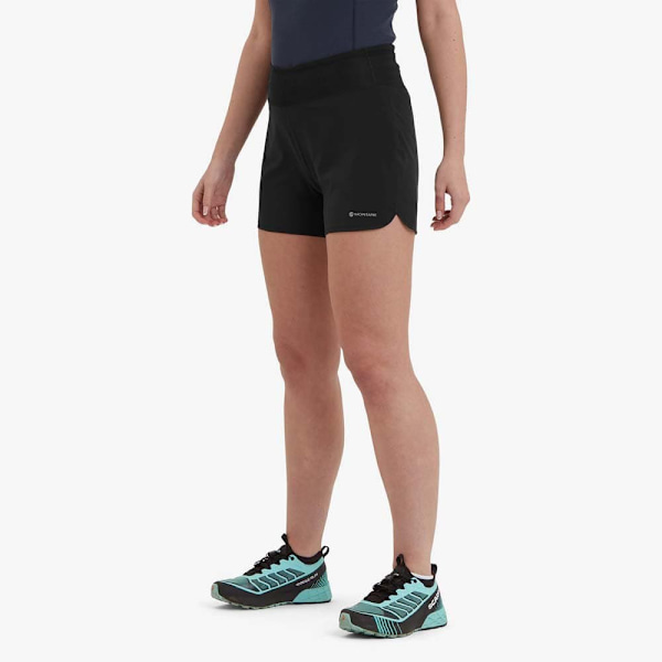 Montane Slipstream 4´´ Shorts Sort 2XL Kvinde