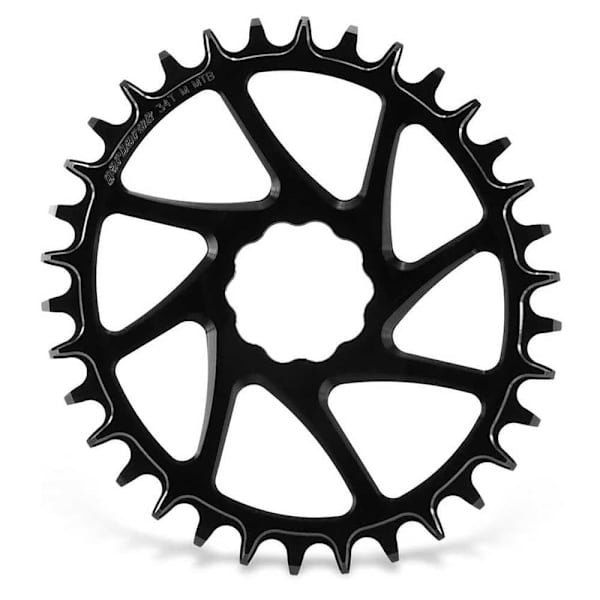 Garbaruk Oval Kæde-ring Specialized S-works Søvfarvet 34t