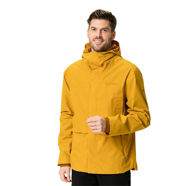Vaude Bike Comyou Pro Rain Jakke Gul XL Mand