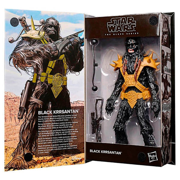 Hasbro Sort Serie Black Krrsantan 15 Cm Orange