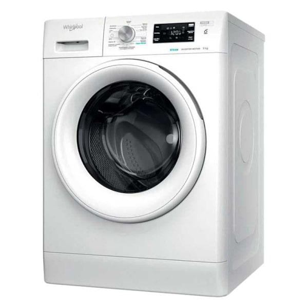 Whirlpool Frontbetjent Vaskemaskine Ffb9469wvspt  9 kg Hvid