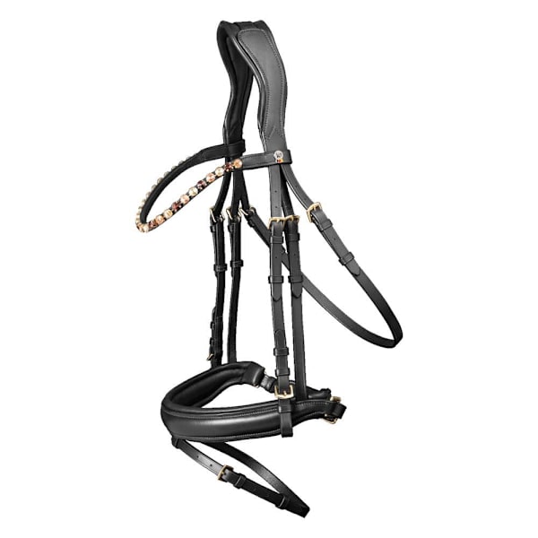 Waldhausen Trense X-line Goldheart Søvfarvet Full