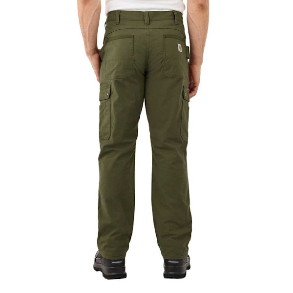 Carhartt Rento Fit Cargo Pants Rugged Flex Fleece Lined Vihreä 36 / 32