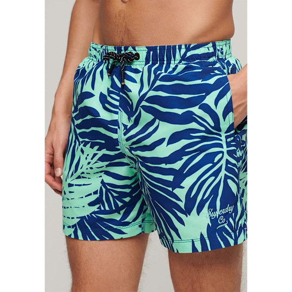 Superdry Printed 15´´ Badbyxor Blå S Man