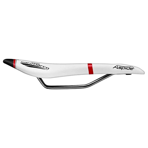 Selle San Marco Satula Aspide Open Fit Racing Valkoinen 132 mm
