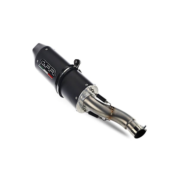 Gpr Exhaust Systems Furore Evo4 Nero Benelli Trk 702 X 2023-2024 E5 Oval Homologoitu Slip On äänenvaimennin Hopeinen Homologated