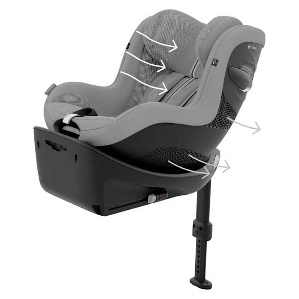 Cybex Sirona G I-size Plus Babyautostol Grå
