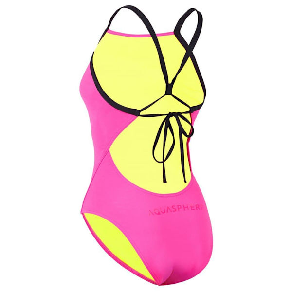 Aquasphere Badedragt Essential Tie Back Rosa FR 36 Kvinde