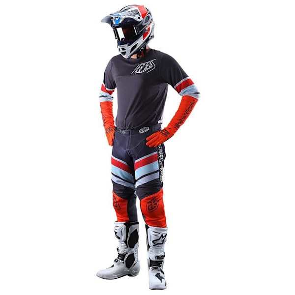 Troy Lee Designs Langærmet T-shirt Gp Air Warped Sort M Mand