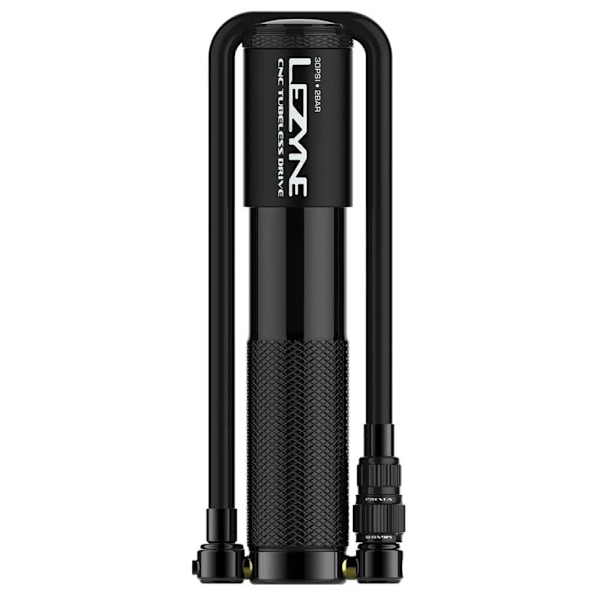 Lezyne Mini Pumpe Cnc Tubeless Drive Sort 30 Psi