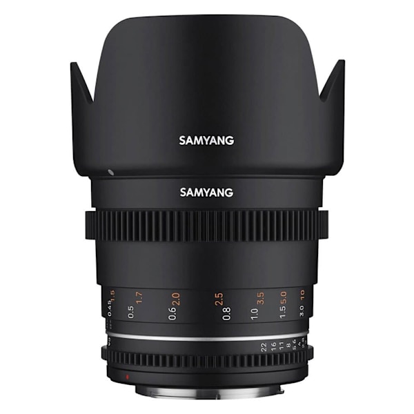 Samyang Mf 50 Mm T1.5 Vdslr Mk2 Mft Sort