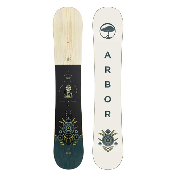 Arbor Nainen Lumilauta Cadence Camber Beige 148