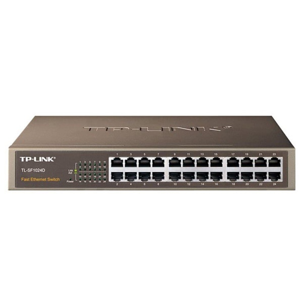 Tp-link Hamnar Sf Hub Switch 24 1024d Silver Grå