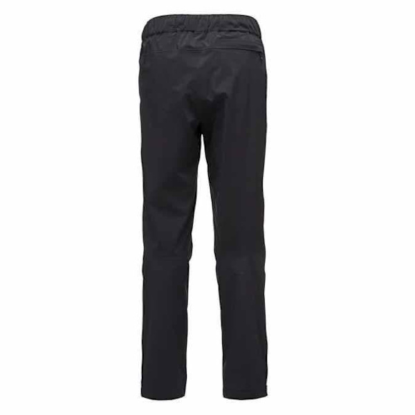 Black Diamond Bukser Stormline Stretch Full Zip Rain Sort XL Kvinde