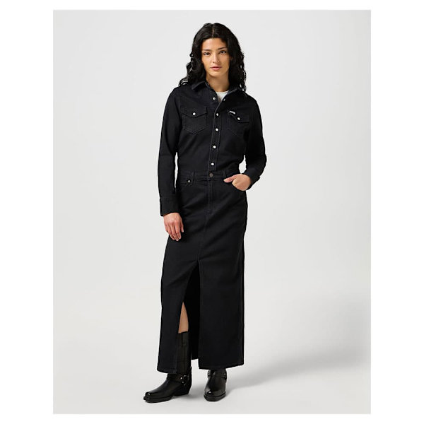 Wrangler Match Up Kjole Sort XS Kvinde