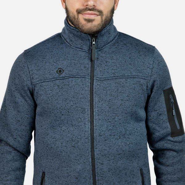 Izas Novi M Fleece Blå S Mand