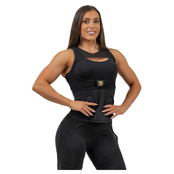 Nebbia Kompressionsskjorte Compression Intense Ultra Gold Sort S Kvinde
