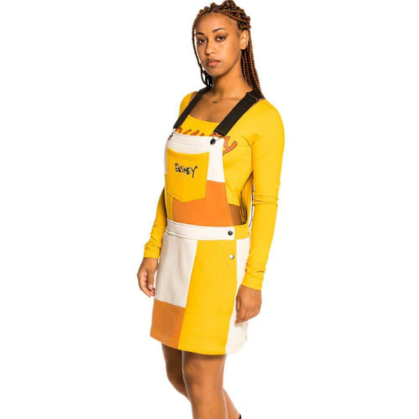 Grimey Gem Cutting Playsuit Gul L Kvinna