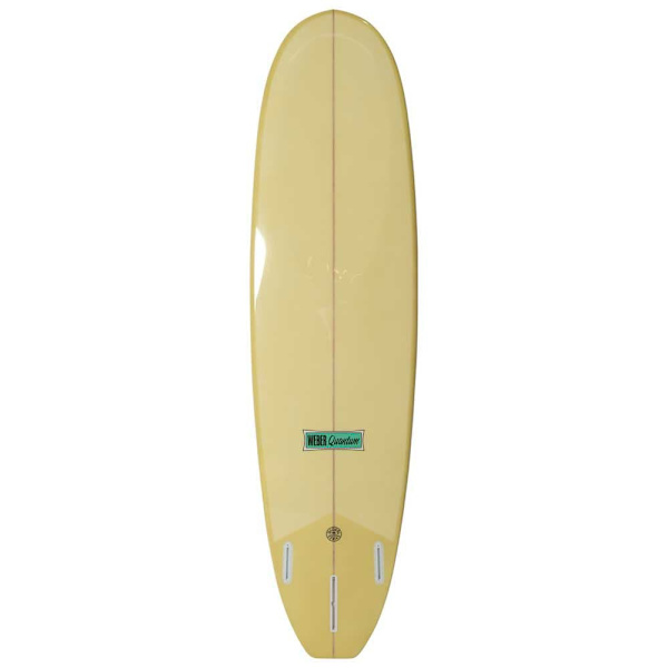 Dewey Weber Surfbräda Quantum Longboard 7´2´´ Guld 218.4 cm