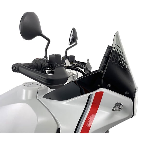 Wrs Enduro Tuulilasi Ducati Du025f Hopeinen