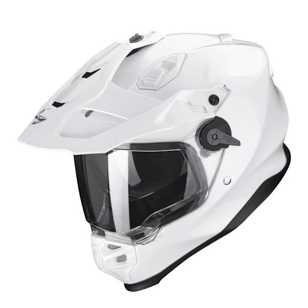 Scorpion Adf-9000 Air Solid Fullface-hjelm Hvid XL
