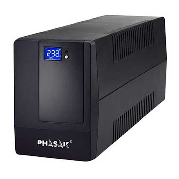 Phasak Ups Ph 9420 2000va Musta One Size / EU Plug musta