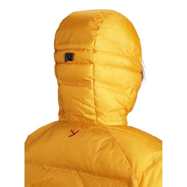 Nordisk Lodur Ultralight Down Filled Shell Jacka Gul M Kvinna