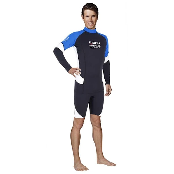 Mares Langærmet T-shirt Thermo Guard 0.5 Mm Blå,Sort 3XL