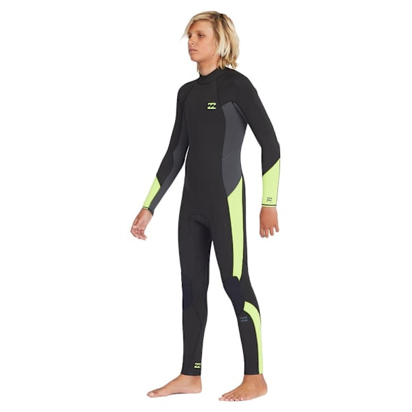 Billabong Langærmet Neoprendragt Med Lynlås Bagpå 403 Absolute Gb Sort 14 Years