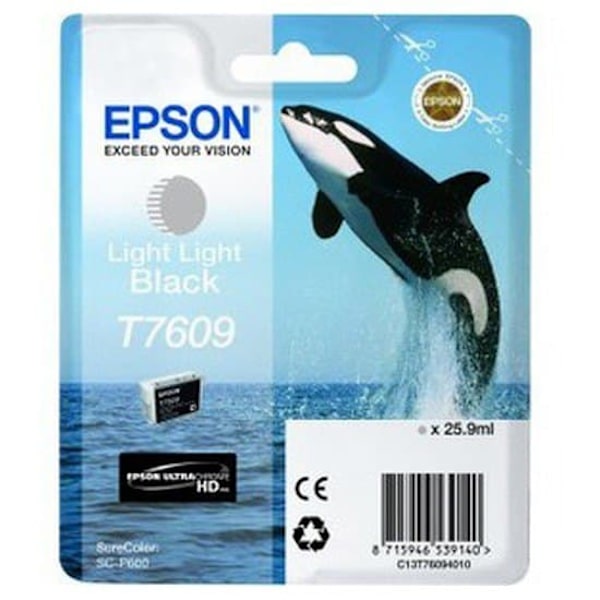 Epson Blækpatron T7609 Sort