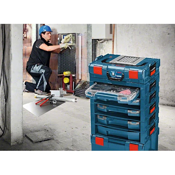 Bosch Professional Verktygslåda För Bitar I-boxx 72 + Set 10 Durchsichtig