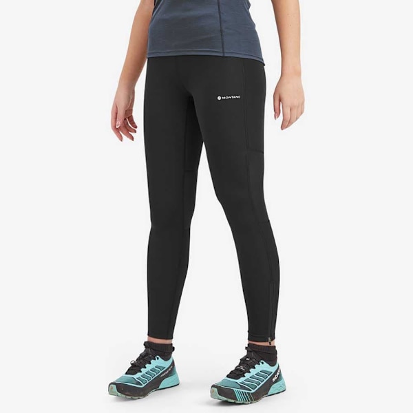 Montane Slipstream Trail Leggings Sort 38 / Regular Kvinde