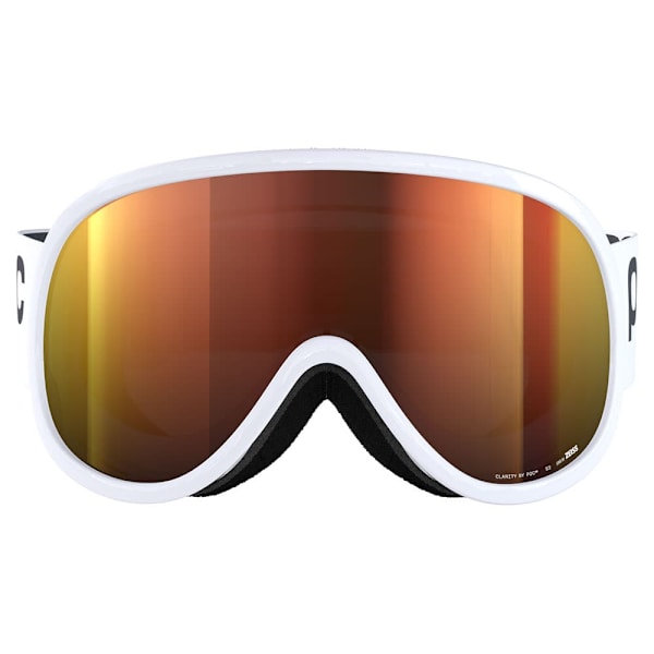 Poc Retina Mid Wf Skidglasögon Vit Partly Sunny Orange/CAT2