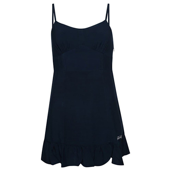 Superdry Kjole Vintage Cami Mini Blå L Kvinde