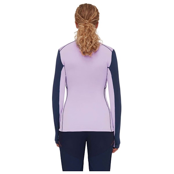 Mammut Langærmet T-shirt Med Halv Lynlås Aenergy Lilla XS Kvinde