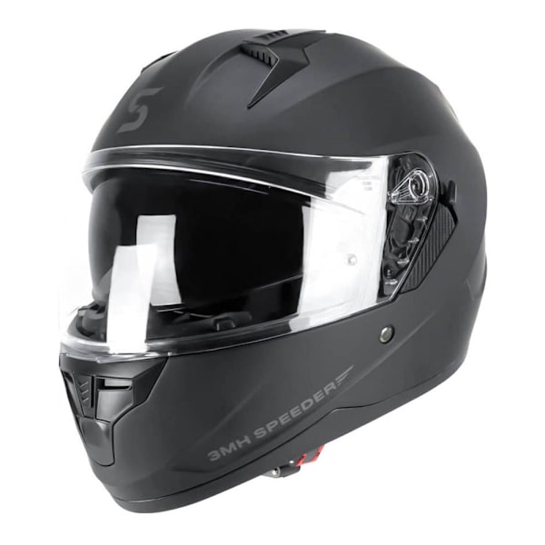 Ska-p 3mha Speeder Mono Fullface-hjelm Sort XL