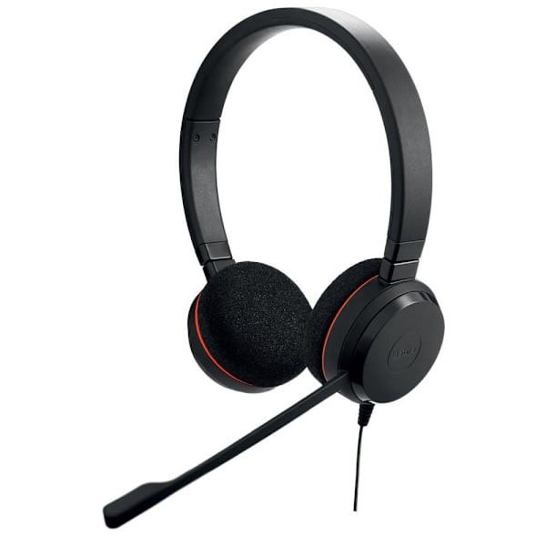 Jabra Hovedtelefoner Evolve 20 Ms Sort