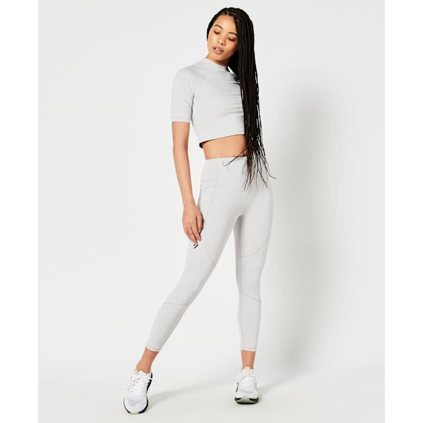 Superdry Run 7/8 Tight Grå XS Kvinde