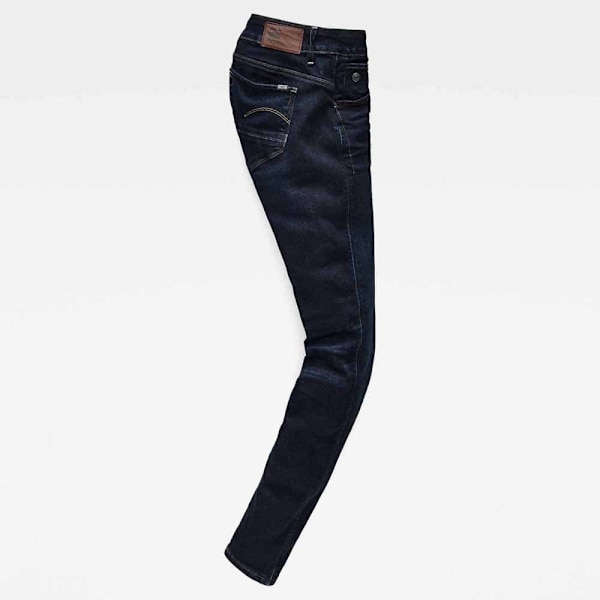 G-star Arc 3d Mid Waist Skinny Jeans Sort 26 / 34 Kvinde