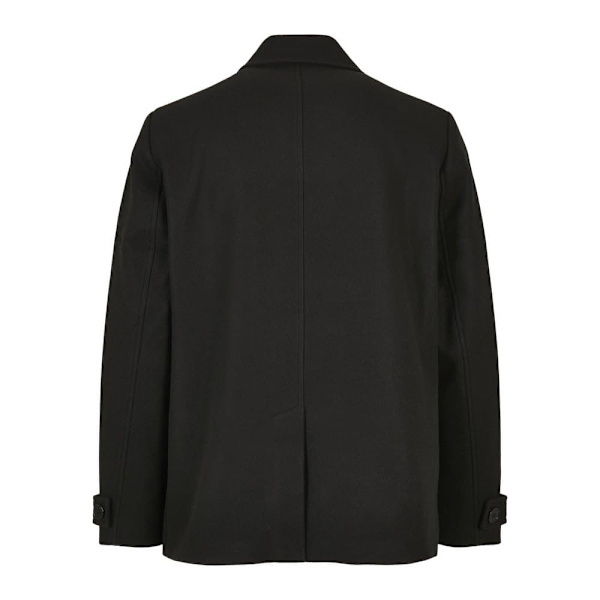 Urban Classics Klassisk Frakke Pea Coat Sort L Mand