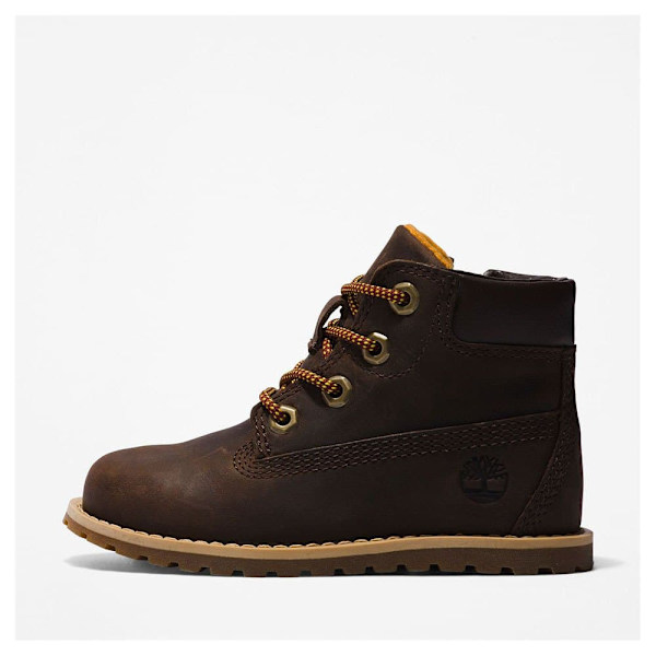 Timberland Pokey Pine Zip Barnstövlar Brun EU 28 Pojke