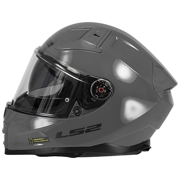 Ls2 Fuld Ansigtshjelm Ff811 Vector Ii Solid Grå M