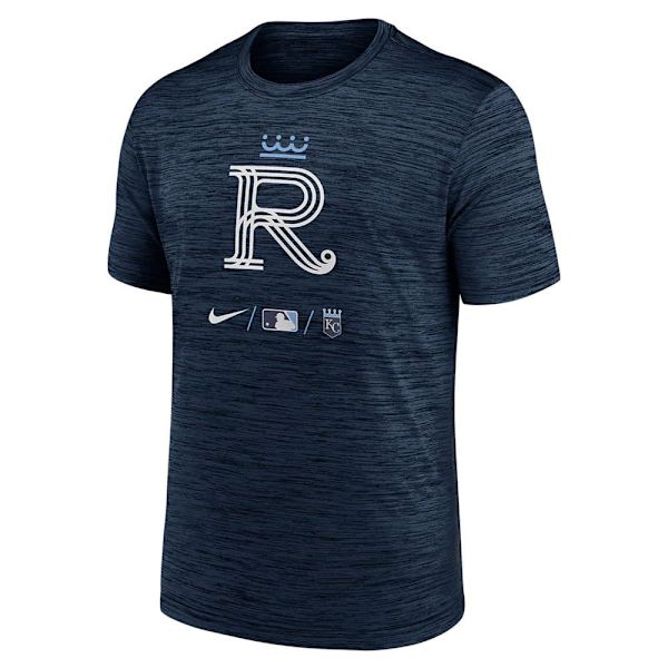 Nike Kortärmad T-shirt Mlb City Connect City Connect Legend Practice Velocity Blå S