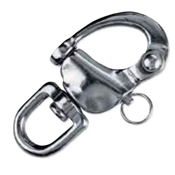 Plastimo Kääntyvä Silmäkarabiini Hopeinen 128 mm