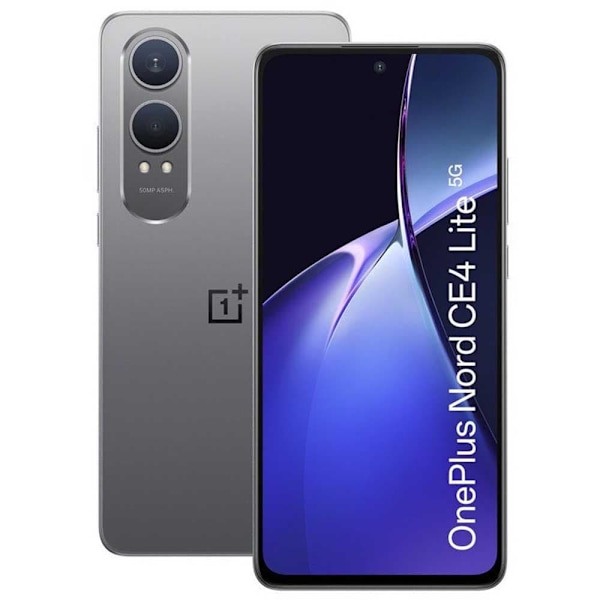 Oneplus Nord Ce4 Lite 5g 8gb/256gb 6.7´´ Grå,Søvfarvet