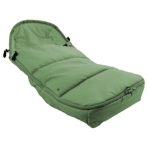 Leclerc Baby Fleece Vintertaske Grøn