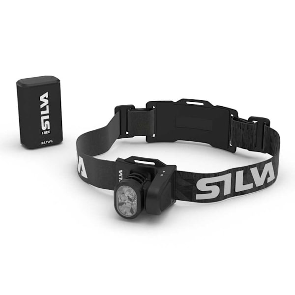 Silva Forlygte Free 2000 S Sort 2000 Lumens